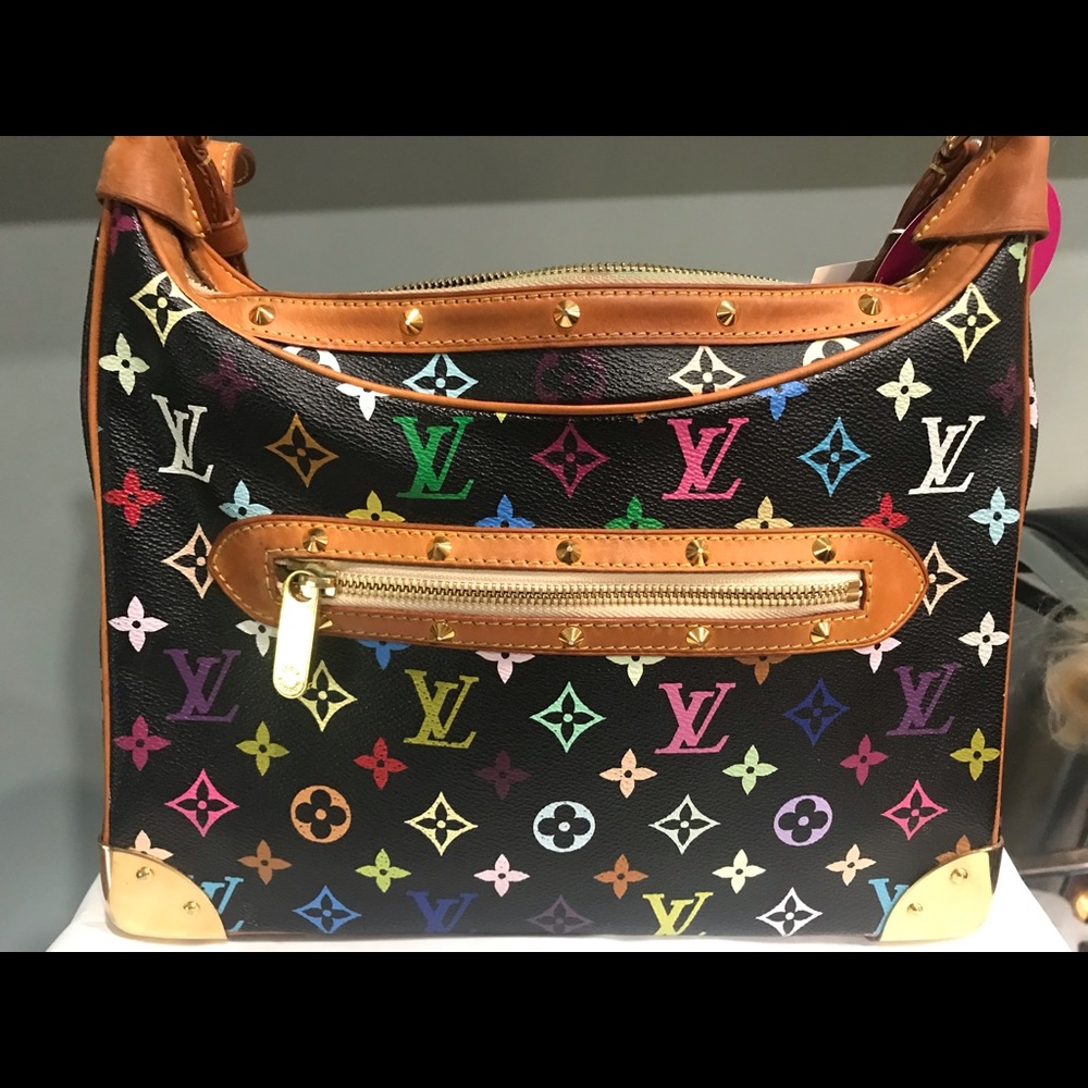 Authentic Louis Vuitton multicolor Boulogne